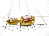 Victorian Cameo Brooch Pendant - 10K Gold